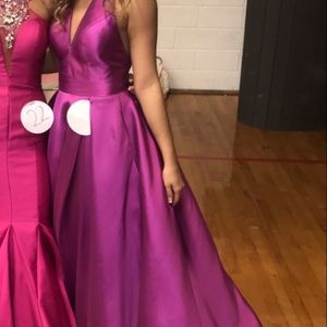 Pink-purple ball gown Pageant or prom dress!